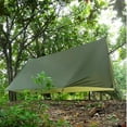 thumbnail image 4 of impermeable para moscas LLUVIA TARP 161 "x114" - Refugio - Estacas incluidas - Equipo de supervivencia Mochiler Zulema Carpa impermeable para carpa, 4 of 7