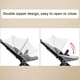 thumbnail image 2 of Bassinet Cover Mosquito Net for Baby/Stroller/Car Seat/Cradles/Carriers/Bedside Cribs with Double Zipper, Easy to Use, Visible Breathable Mesh, Keep Insects/Bugs/Cats Out, White, 2 of 6