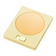 thumbnail image 1 of heat heater coaster,water heating tea cup warmer milk heater home,Cup Warmer usb protable tool home office,heat heater coaster 2 modes thermostatic desk,heating pad constant temperature Yellow Baoblaze posavasos calentador de calor, 1 of 7