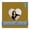 Metallic Gold, variant on Metallic Gold Picture Frame Mat for 4x4 Inch Frames - Heart Opening for 2x2 Photos - 10 Mats