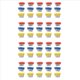 thumbnail image 1 of 600Pcs 30 45 60 Grados para Corte Plotter Cortador Cuchillas Desplazamiento, 1 of 5