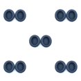thumbnail image 1 of tssuouriy 1/2/3/5 Head-mounted Headset Earpads Headphones PU Leather Headphone Sponge Ear Pads with Buckle Replacement for Q10 Q35 Q35/Dark blue 5PCS, 1 of 6
