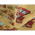 thumbnail image 4 of Ambesonne Cars Quilted Bedspread Set 3 Pcs, Steampunk Vintage Vehicle, King Size, Mustard Red Olive Green, 4 of 5