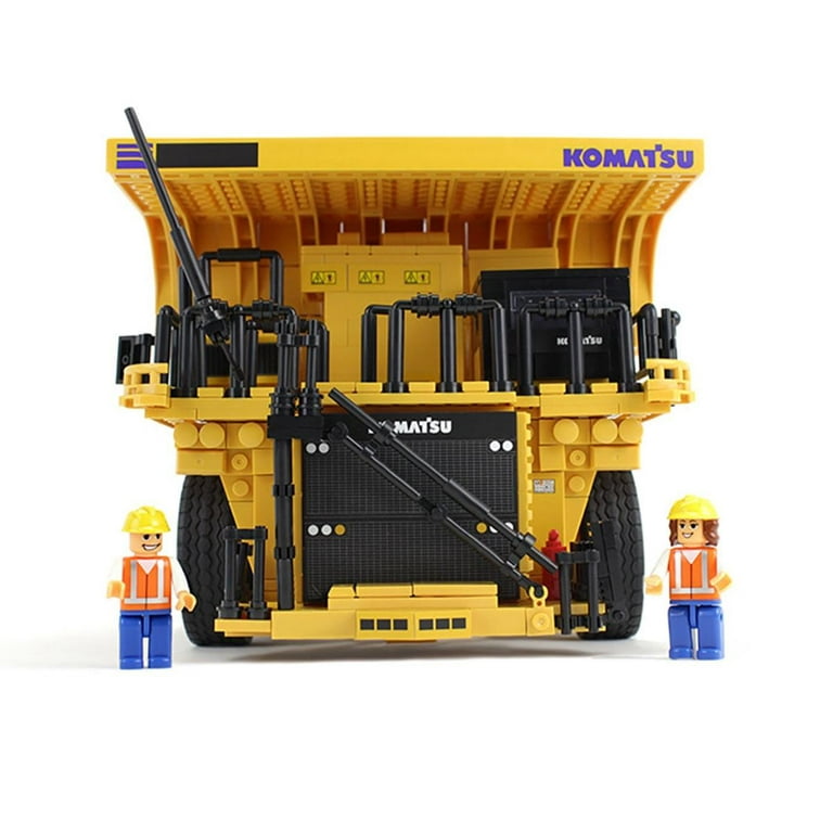 First Gear, Inc. Komatsu Mining Dump 1256+ Piece Building Block