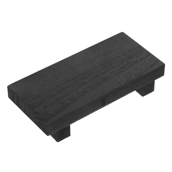ADDHAT 1Pcs Rectangular Wood Planter Riser Tray for Plant Display Vintage Farmhouse 7.47X3.54X1.57in