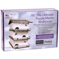 thumbnail image 5 of Birds Choice PMW4 Watersedge Purple Martin Bird House 4 Floor/8 Room, Bird House, Large, White/Grey, 5 of 6