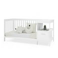 thumbnail image 6 of Delta Children Alice 5-in-1 Convertible Crib and Changer - Greenguard Gold Certified, Bianca White, 6 of 12