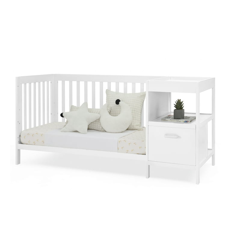 Delta Children Alice 5-in-1 Convertible Crib and Changer