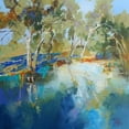thumbnail image 2 of Cobram Creek Poster Print by Craig Trewin Penny (12 x 12), 2 of 2