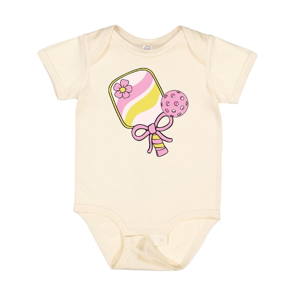 Inktastic Pickleball Player Girls Cute Girls Baby Bodysuit