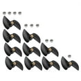 thumbnail image 3 of 10pcs Brushless Télécommande Bateau Queue Hélice Pièce de Rechange Kit Matériel Supérieur Remplacement Direct pour FT009 RC Bateau Longue Durée de Vie, 3 of 8