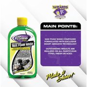 Wizards Products Max Snow Foam Cannon Soap Car Wash Soap for Car Cleaning Supplies and Car Detailing