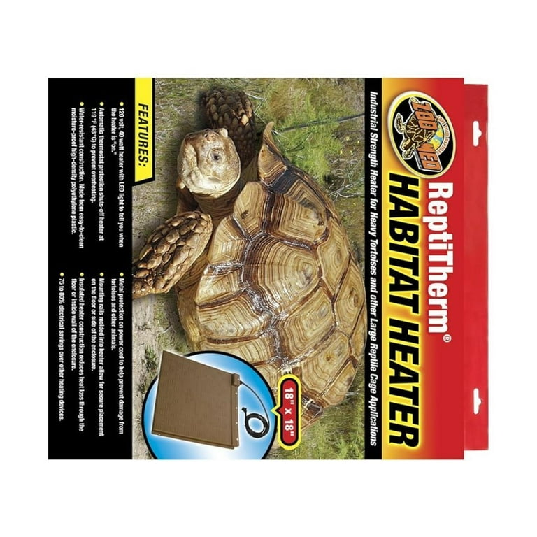 Zoo Med ReptiTherm Reptile, Turtle, Lizard Habitat Heater