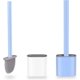 thumbnail image 1 of Toilet Brush and Holder Set for Bathroom, Deep-Cleaning Silicone Toilet Bowl Brush, 1 of 4