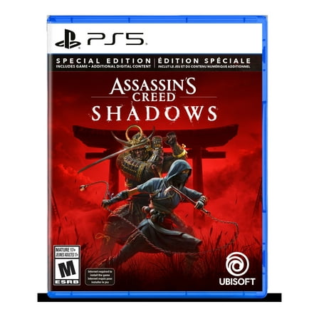 Assassin's Creed Shadows Walmart Exclusive, PlayStation 5