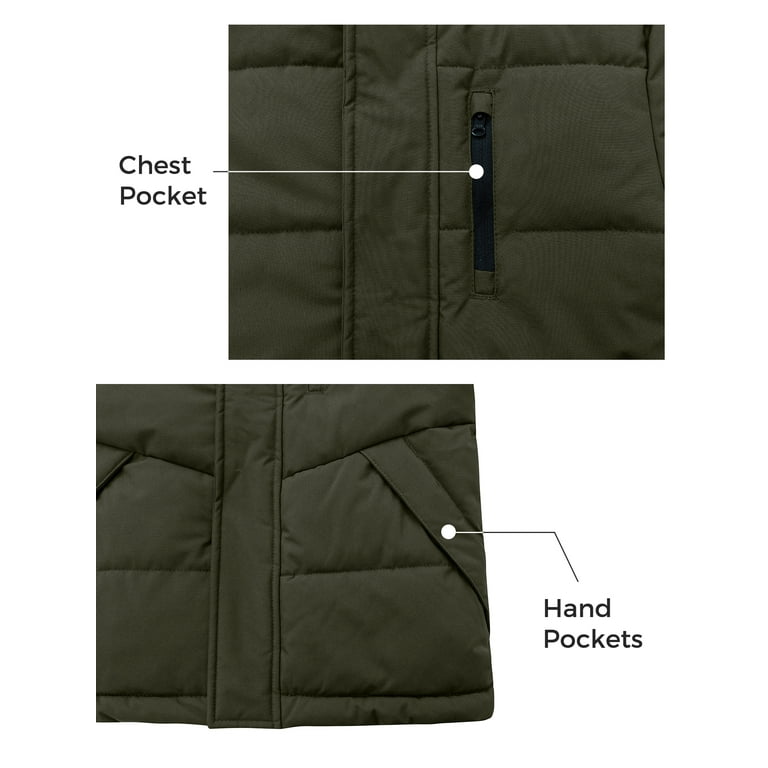 Zshow men's winter outlet hooded packable down jacket