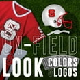thumbnail image 4 of Franklin Sports NC State St. Wolfpack Football Helmet & Uniform Set - Deluxe Youth Costume - Size Small - Ages 4-6 - College NCAA Official Licensed, 4 of 8