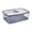 D, variant on Bread Box Bread Boxes for Kitchen Counter Airtight, Time Recording Bread Storage Container With Lid, Bread for Homemade Bread,Donut