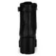 thumbnail image 4 of Botines De Combate Con Plataforma Tacón Grueso Cremallera Para Mujer Negro 41, 4 of 6