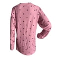 thumbnail image 4 of LSLJS Women's Chemise Décontractée Motif Étoile Ample Imprimé Plus Size Blouse Long Sleeve, 4 of 7