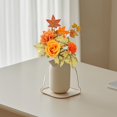 thumbnail image 4 of Thanksgiving Floral Arrangement Fall Centerpiece Bouquet with Seasonal Decorations for Festive Table Setting, 4 of 5