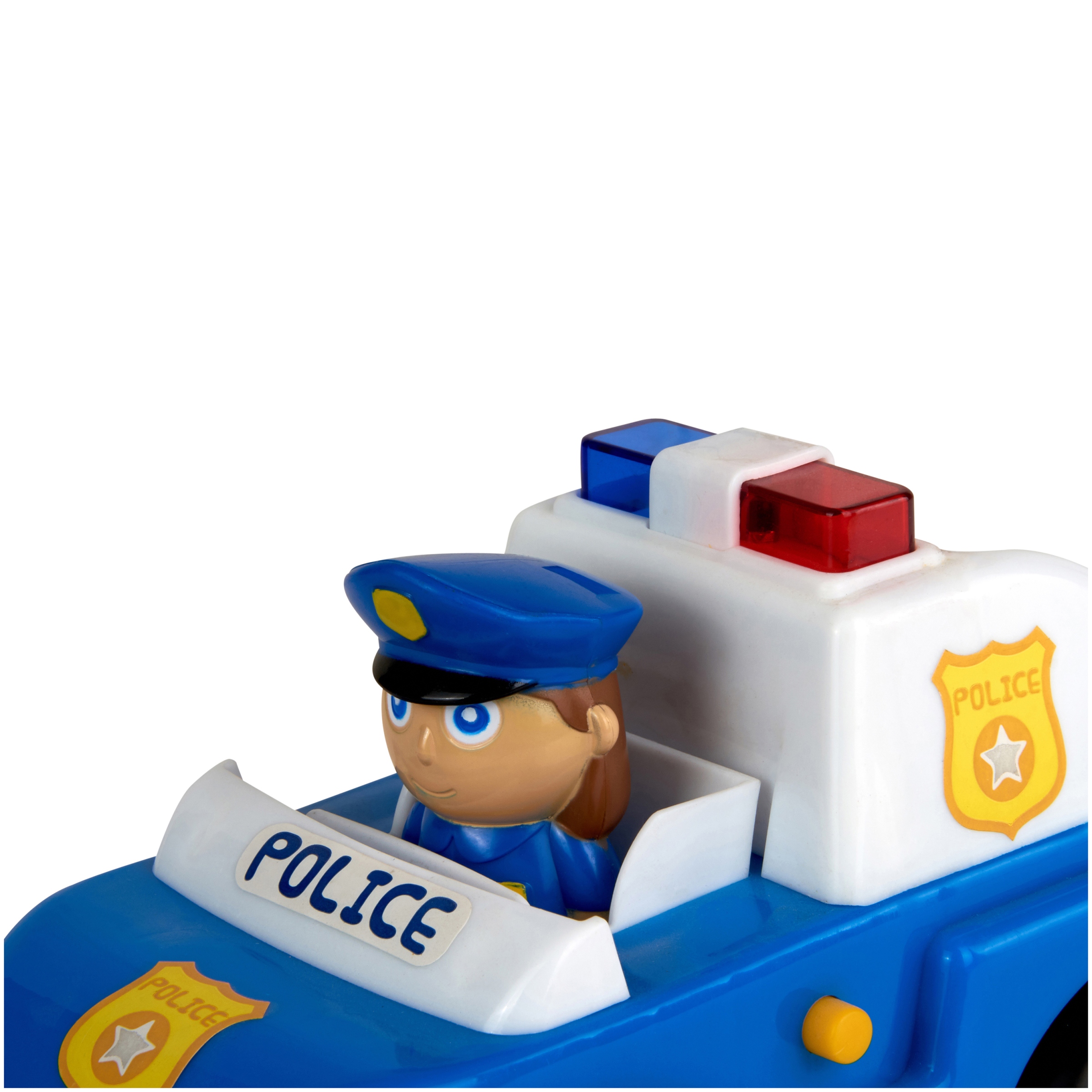 Kid Connection My First Vehicle Toy Car with Action Figure Police Vehicle Playset (2 Pieces) - image 3 of 4