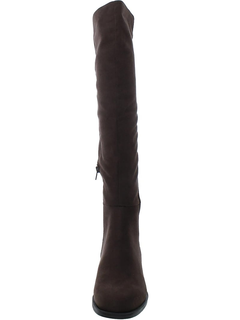 Nine West Womens Allair 2 Faux Suede Tall Knee-High Boots  display picture 1