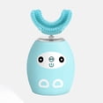 thumbnail image 2 of 3 Speed Children Electric Toothbrush U Shape For 2-15 Years old Kids Automatic Cartoon Waterproof Blue Toothbrush For 8-15 Years old, 2 of 6
