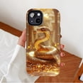 thumbnail image 2 of Golden Serpent Luxury iPhone Case Perfect for Fashion Enthusiasts & Elegant Users, Compatible with iPhone 11/12/13/14/15/16 (Pro Max/Plus), 2 of 9
