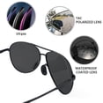 thumbnail image 2 of Gafas de sol polarizadas que cambian de color, gafas de sol deportivas con marco de metal ultraligero para hombres, 2 of 4