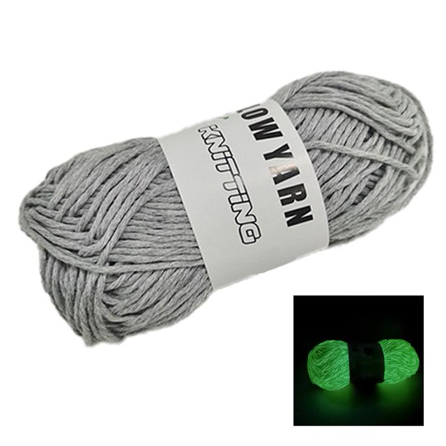 Functional Yarn Hand Woven DIY Luminous Braided Wire Crochet Luminous Yarn