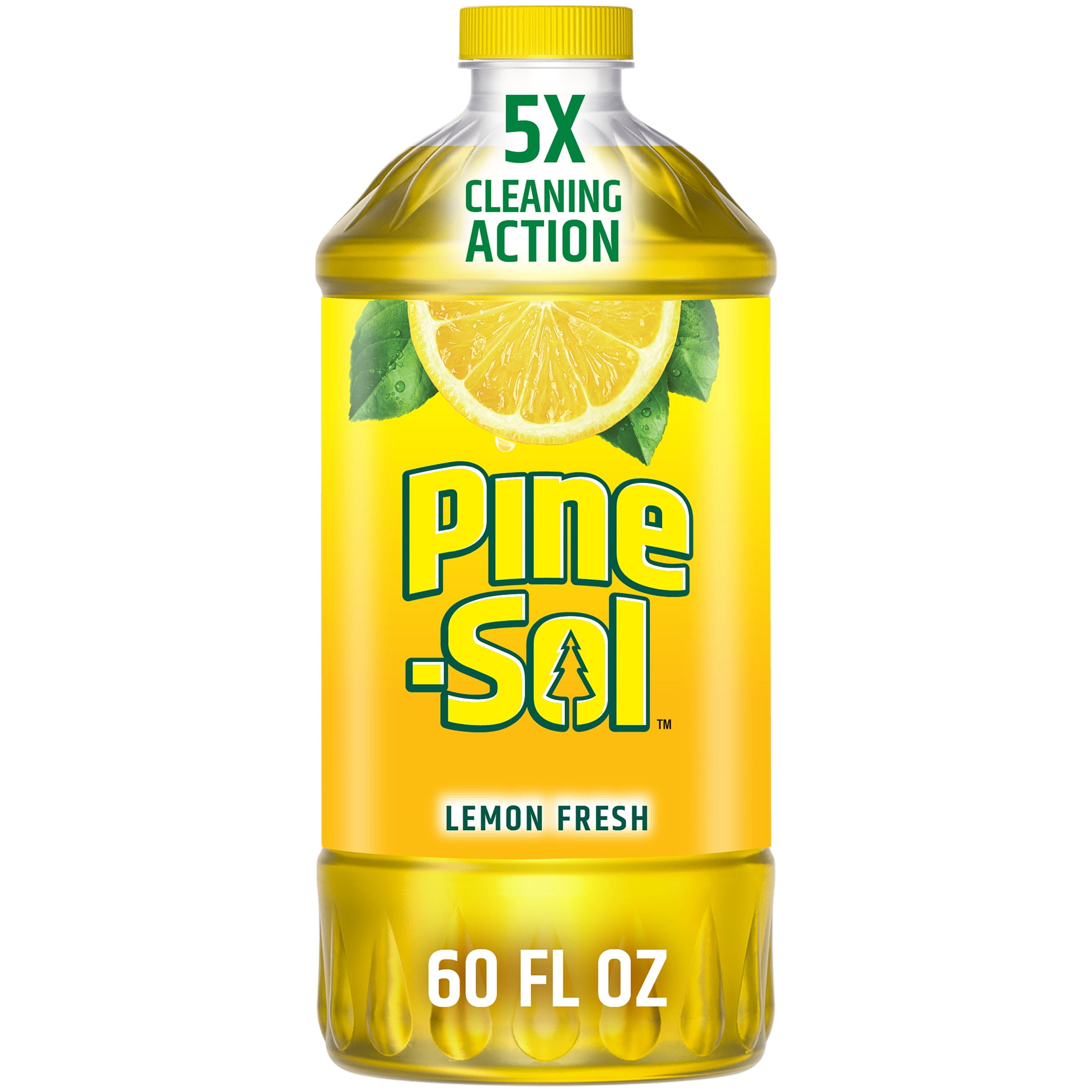(3 pack) Pine-Sol Multi-Surface Floor Cleaner, Lemon Fresh, 60 Fluid Ounces