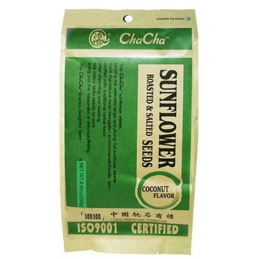 NineChef Bundle - Chacha Sunflower Roasted and Salted Seeds 250g (Coconut Flavor(??) 2 Bag)   1 NineChef ChopStick