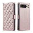 thumbnail image 3 of Feishell Crossbody Wallet Case for Google Pixel 10 /10 Pro,with Detachable Wrist & Shoulder Strap,Luxury PU Leather Magnetic Clasp Card Holder Purse Flip Kickstand Phone Case for Women Men,Rosegold, 3 of 8