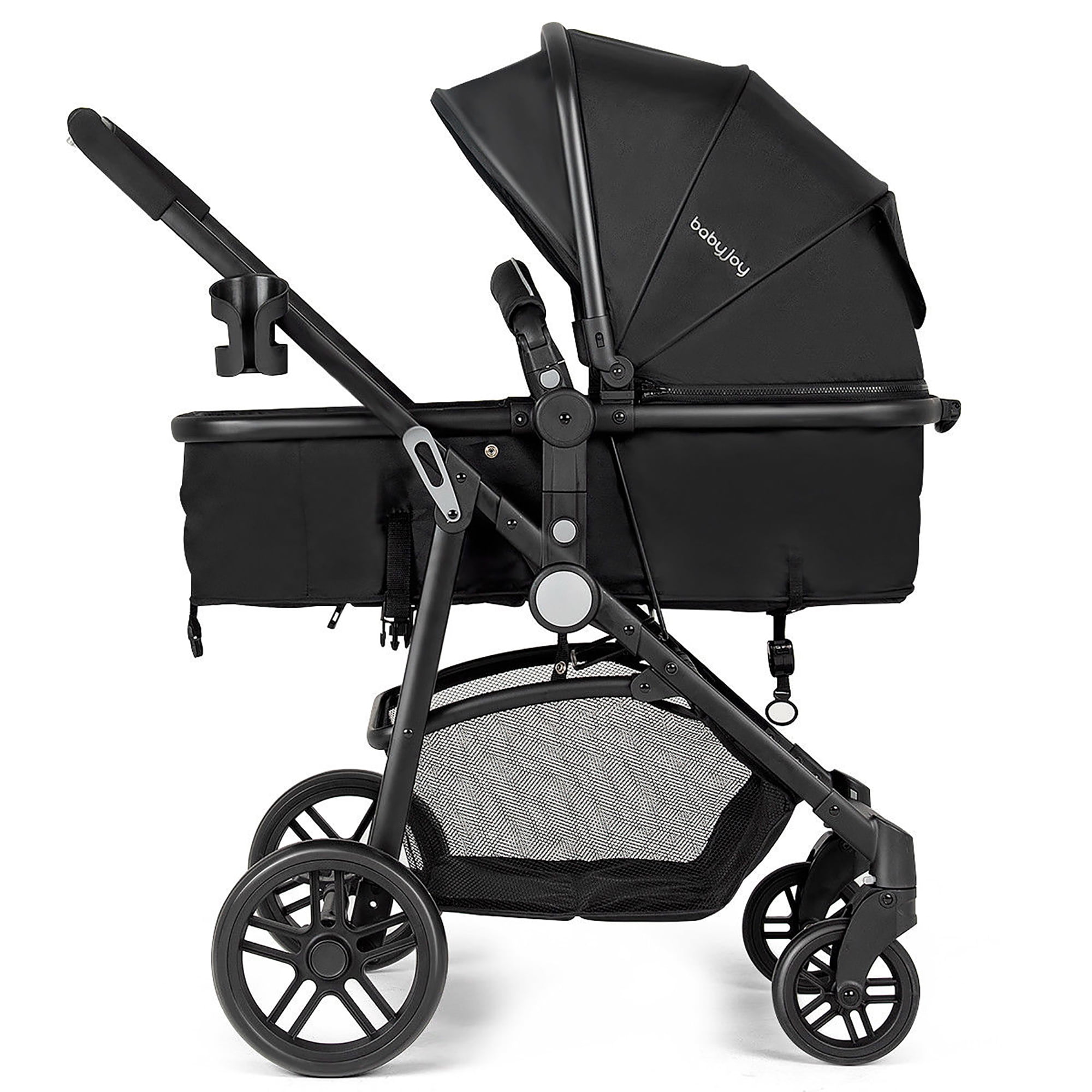 Belecoo Baby Stroller 2 in 1 Foldable Pram-Black, Shop Today. Get it  Tomorrow!