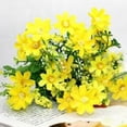 thumbnail image 2 of SPRING PARK 1 Bouquet 28 Heads Artificial Flowers Wholesale Fake Flowers Heads Gerbera Silk Flower Heads Sunflowers Sun Flower Heads for Wedding Party Flowers Decorations, 2 of 7