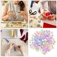 thumbnail image 2 of Raindrops 200-Piece Mini Resin Floral Embellishments in Assorted Colors, Decorative Flower Ornaments for Crafts, Scrapbooking & Projects, 2 of 5