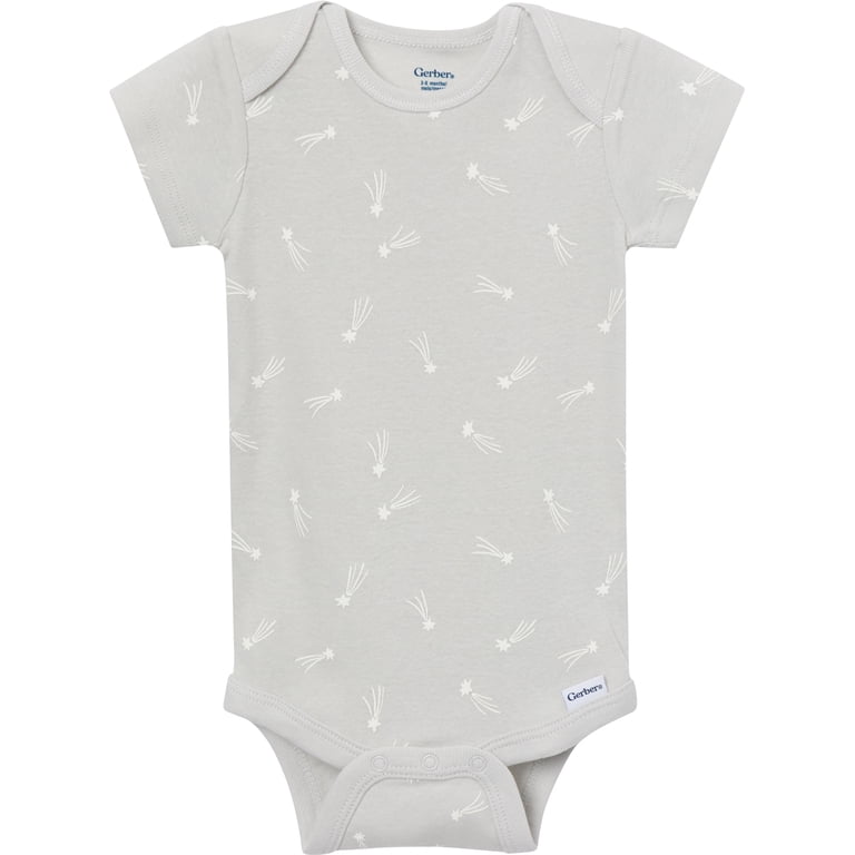Gerber Baby Short-Sleeve Onesies Bodysuits, 8-Pack photo 5