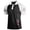 A19 Black, variant on 250 Anniversary USA Polo Shirt For Mens American Falg Print Stand Collar Patriotic July 4th Shirts With Button Loose Short Sleeve Holiday Tops Red L