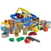 Small World Toys Kids Grocery Basket Play Food Set