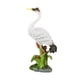 thumbnail image 4 of Estatua de grúa para decoración de jardín, adorno de resina, artesanía decorativa, escultura de jardín 13x65x26 cm, 4 of 9