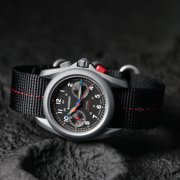 BODERRY Titanium Mechanical Chronograph Field Watches Wristwatch 100M Waterproof New Clock Military Watch for Men
