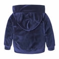 thumbnail image 5 of Holloyiver Boys Girls VelvetHooded Tracksuit Sweatshirt Top + SweatpantsHoodie Outfit Set, 5 of 8