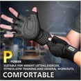 thumbnail image 5 of MedianoHirola Guantes Para Gimnasio Unisex Con Ventilación Negro esquí esquí Gafas de esquí, 5 of 5