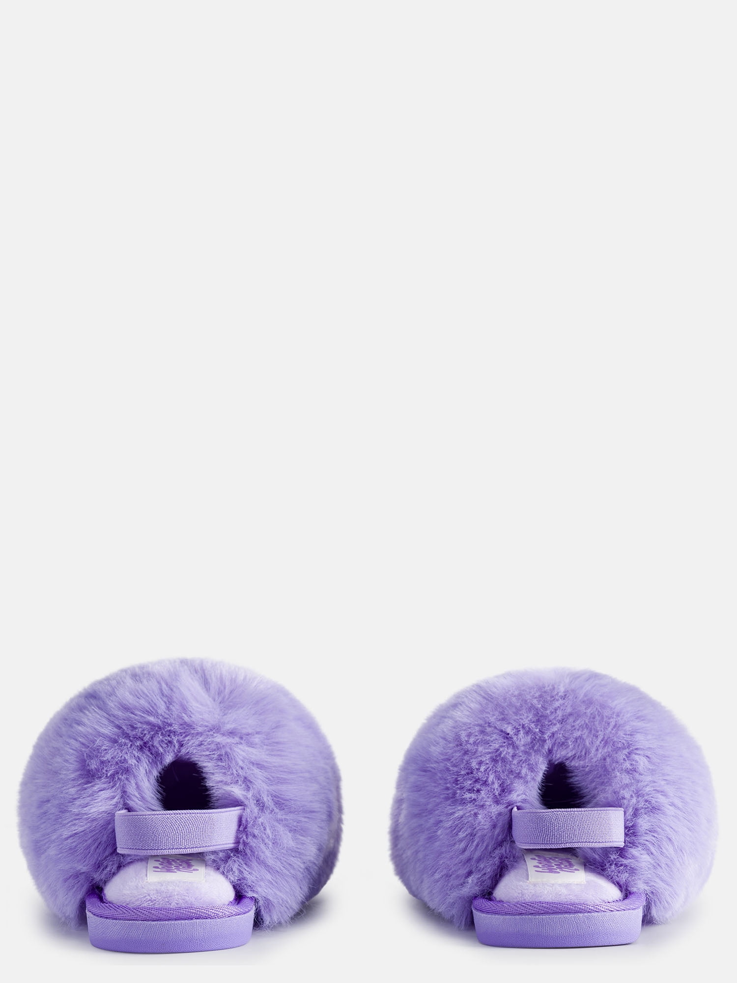 Wonder Nation Toddler, Little & Big Girls Faux Fur Puff Slippers