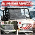 thumbnail image 2 of A & UTV PRO Rear & Front Full Windshield for 2017-2024 Polaris Ranger XP 1000, Clear Tough Polycarbonate Construction Windscreen, 2 of 9
