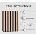 thumbnail image 2 of iOhouze Outdoor Rugs Brown and Black Striped Porch Rug 2x3 ft Outdoor Doormats Front Door Rug for Front Door Kitchen Hallway Bedroom Laundry Room, 2 of 8
