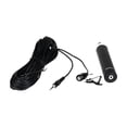 thumbnail image 1 of Micrófono condensador, altavoz portátil recargable, micrófono de saxofón antiinterferencias, micrófono para trompetas, violín, guitarras , Cable de Cable de 165 pies, 1 of 10