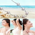 thumbnail image 6 of AYYUFE Women Pearl Pendant Chain Choker Short Necklace, 6 of 8