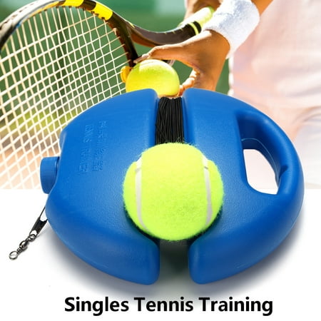 Singles Tennis Balls Training Practice Tool Balls Back Base Trainer Single Line Tennis Racket Tool Outdoor for Trainer tool Beginner Self-study, with
